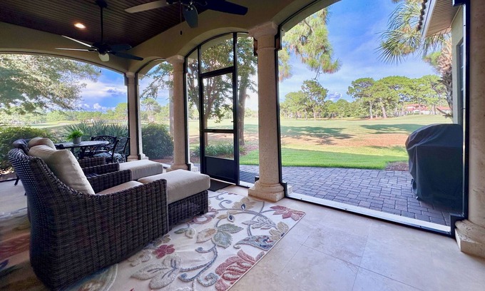 Villa Lago House | 6-Seat Golf Cart ☀️*Heated Pool | Beach Equip | On Golf Course ☀️ Sandestin