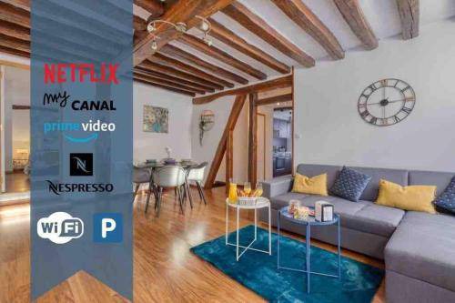 Dreux Apartment | 66 m² Apartment ∙ 2 bedrooms ∙ 6 guests