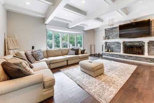 Wayne House | 7,100 Sq Ft Retreat with Gazebo and Koi Pond in Wayne!