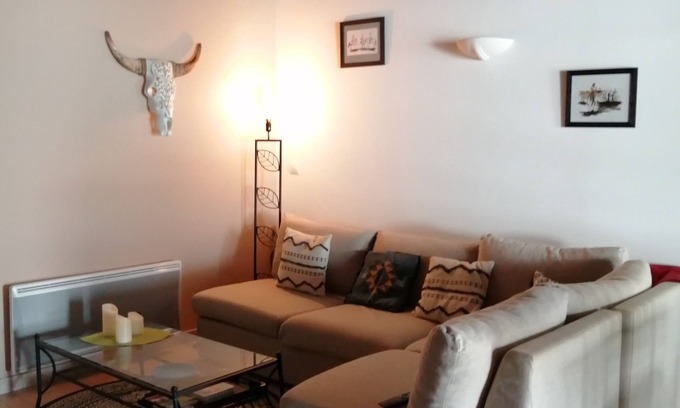 Saintes-Maries-de-la-Mer Apartment | 76m2 apartment facing the Etang des Launes