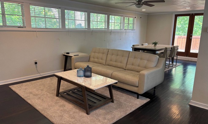 Monticello Condo | 7th Street Modern Loft with Wifi and a Chill Deck