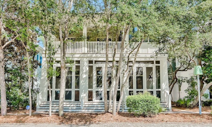 Gulf District House | 82Watercolor Blvd 5800sq.ft. 7bed/7.5B Location! 200 yards to Beach Club!