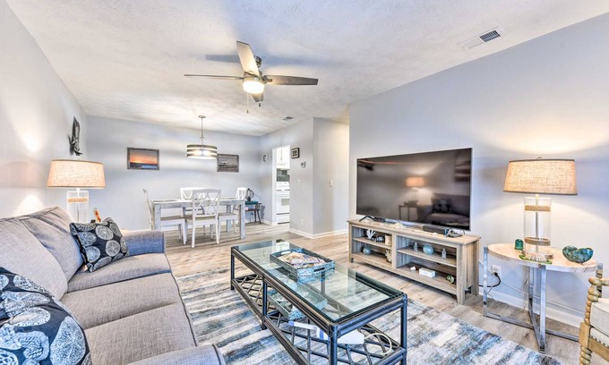 Fernandina Beach Apartment | 97 m² Apartment ∙ 2 bedrooms ∙ 6 guests