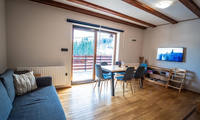 Ravna Gora Ski Chalet | A cozy chalet with large backyard and a spaces for socializing
