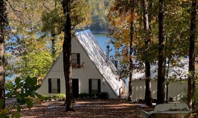 Crane Hill House | A-Deck With a View. A unique lakeside home on Smith Lake