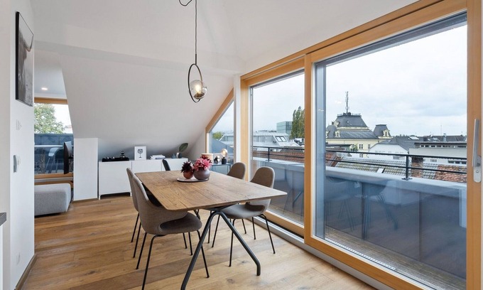 Bregenz Apartment | A dreamy city apartment with a view of Lake Constance.