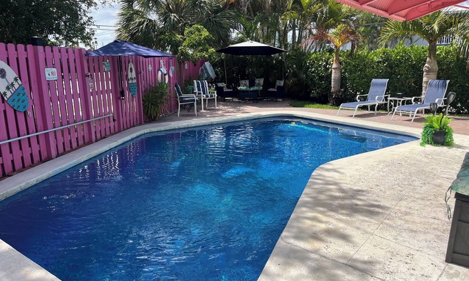 East Fort Lauderdale House | A Key West Flamingo Bungalow has arrived in Fort Lauderdale.