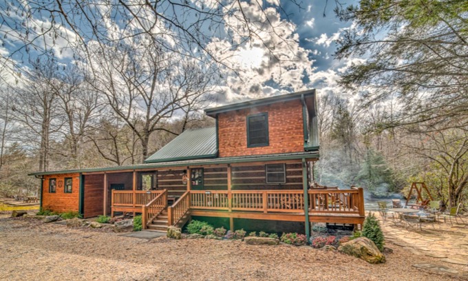 Dial Cabin | A River Runs Through It by Escape to Blue Ridge