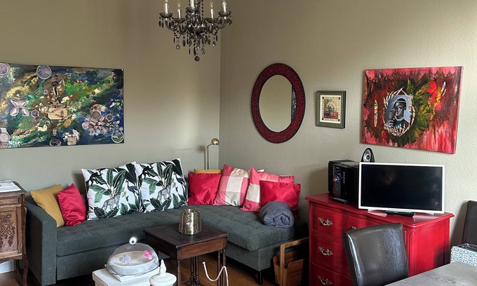 Bad Kissingen Apartment | AAB Apartment 80sqm with 2 bedrooms, self-check-in with wifi, free parking lot