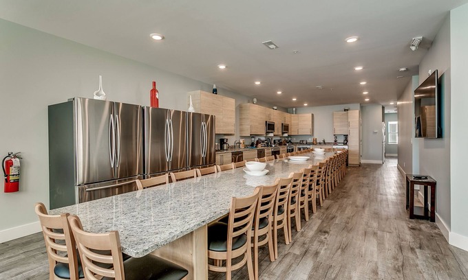 North Myrtle Beach House | Across from beach, 14bds/14bths game/media rm, lg kitchen, pvt pool/spa sleeps50