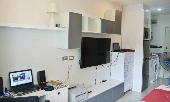 Sattahip Condo | Ad Condominium Bang saray F2 R205 - fully equipped apartment suite