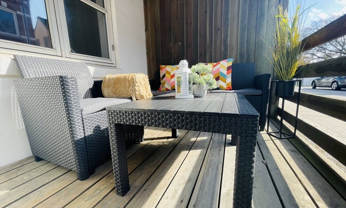 Hjørring Apartment | aday - Central Terrace Apartment in Hjørring