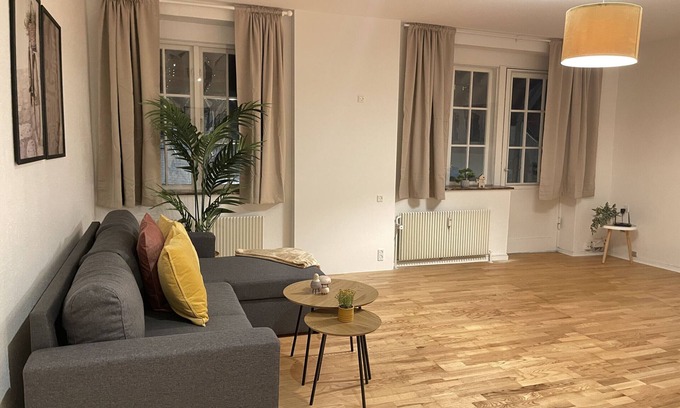 Randers Apartment | aday - Large terrace and 2 bedrooms apartment in the heart of Randers