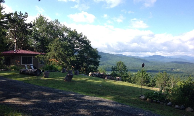 Au Sable Forks Apartment | Adirondack Studio on Star Ridge, Comfort among nature's best