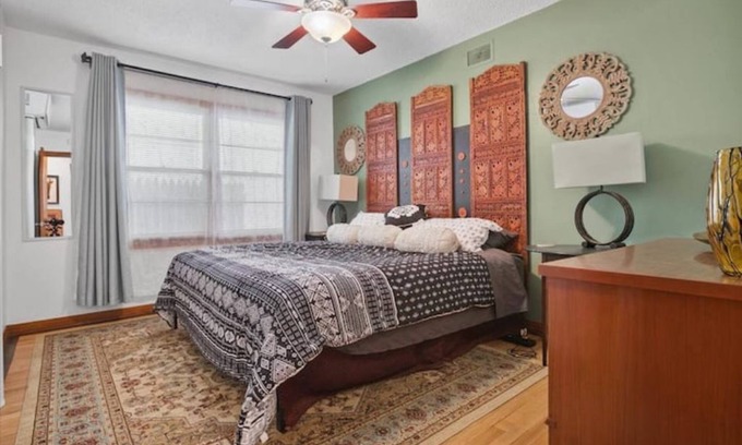 Heart of Lubbock House | African Blue Sky Oasis