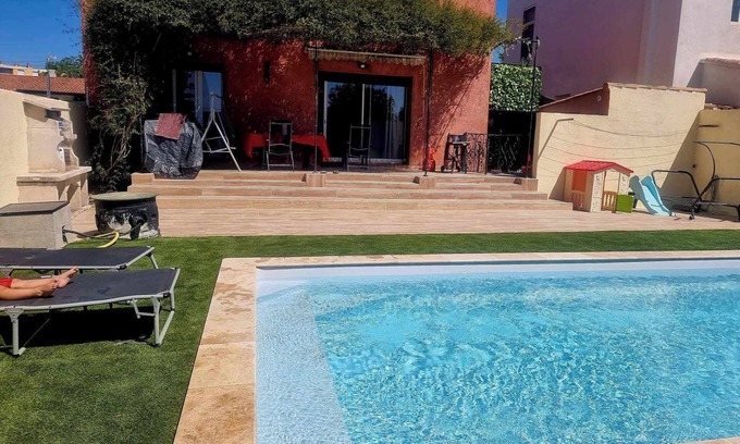 Rognac Villa | Agréable Villa Familiale au Calme Avec vue Panoramique sur mer Proche de Tout !