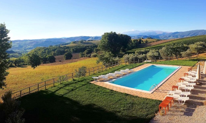 San Severino Marche House | Agriturismo BIO Fattoria Le Origini