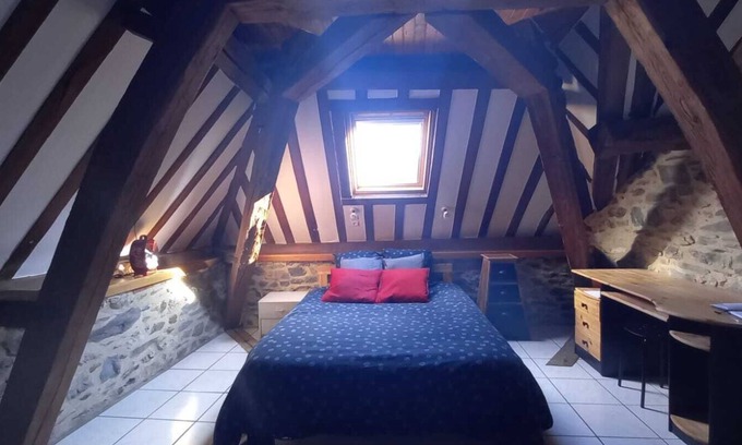 Rocroi Apartment | Air-conditioned apartment, view of the Remparts, private parking, room for 2 bicycles.