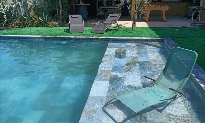 Le Pouget Villa | Air-conditioned villa with large swimming pool