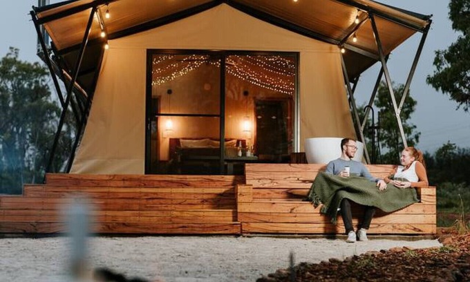 Running Stream RV Rental | Akuna Estate - Adults Only Glamping (Kangaroo)