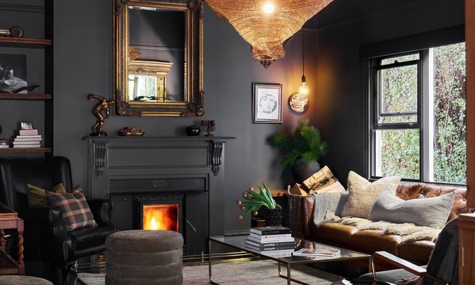 Hepburn Springs House | Alchemy House- 3 bed, firepalce with fanastic views