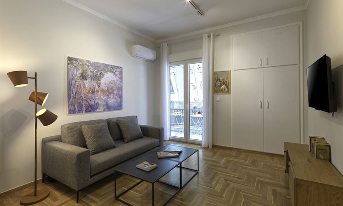 Attiki Apartment | Alkiviadou 55 · Modern 1BDR Apartment with Balcony