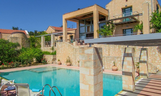 Gavalochori Villa | Alkyoni - Apokoron Villa with Large Private Pool and Great Views