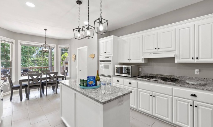 Westport House | All Decked Out by SoCharm | Built in hot tub w/expansive outdoor living