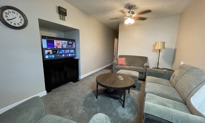 Seelyville Apartment | All-inclusive Single Level 3 Bedroom Apartment w/Full Bath, & Equipped Kitchen