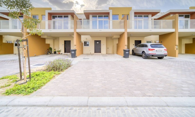 Dubai Ski Chalet | Alluring 3BR Townhouse at DAMAC Hills 2 Avencia by Deluxe Holiday Homes