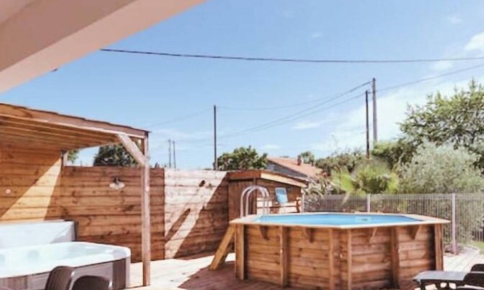 Biganos House | Alma house classified 3☆ - Private spa & heated pool