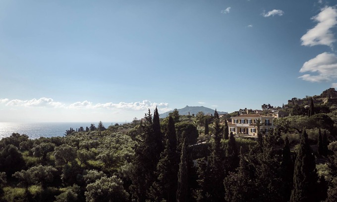 Zakynthos Town Villa | Almeira 4acre Estate, for Unparalleled Seclusion