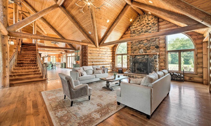 Grundy County Other | Aloha Ranch 10,000 sq/ft, 40 acres, game room, theater, fishing pond, and more!