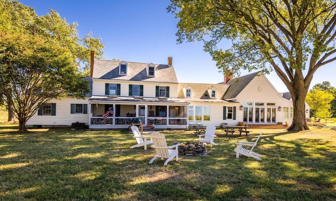 Cambridge Other | Alpaca Farm on Chesapeake Bay - 86 Private Acres, Heated Pool, Beach, 600' Pier