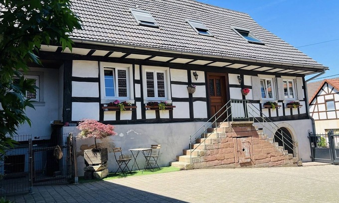 Cleebourg House | Alsatian house 130m2 with courtyard and garden