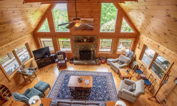 Crumpler Cabin | Altitude Adjustment - Private - Views - Short Drive to the New River and West Jefferson
