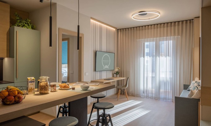 Marina Centro Apartment | AmaRèmin - LIVING RIMINI - Modern apartment overlooking the sea