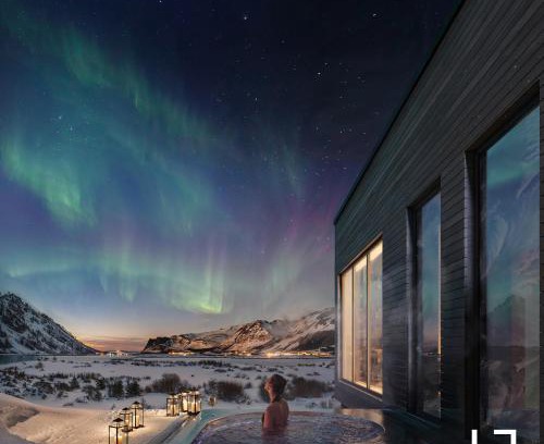 Vagan House | Amazing cabin in Lyngvær Resort LL24