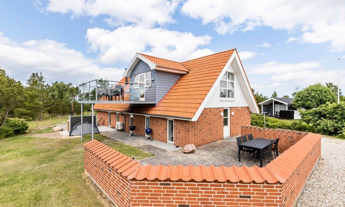 Fjellerup Strand House | Amazing home in Glesborg with sauna