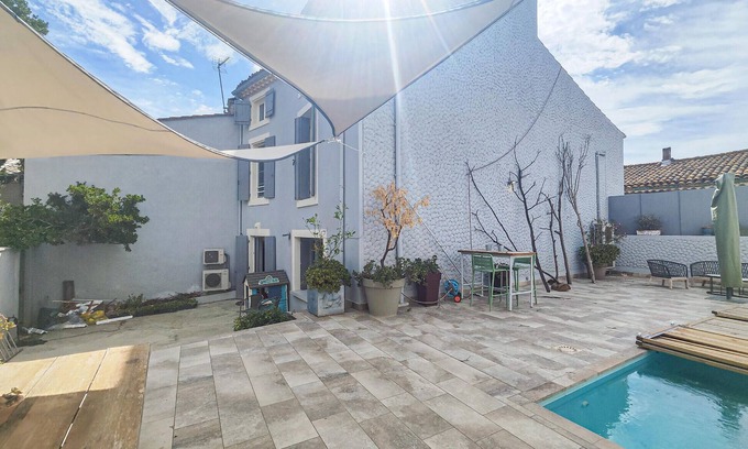 Pailhes House | Amazing home in Pailhes with private swimming pool, can be inside or outside