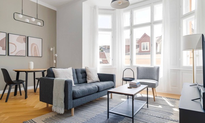 Josefstadt Apartment | Amazing Josefstadt 1BR w/Elevator & Cellar, nr Bars, by Blueground