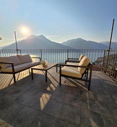 Calozzo Apartment | Amazing Lake View Apartment with Pool and 2 Terraces, Modern Urio, by STAYHERE-LAKECOMO
