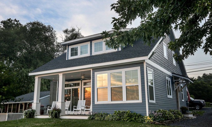 Town of Varick Cottage | AMAZING Lakefront And Well Designed Lakehouse: That Is Sure To Please