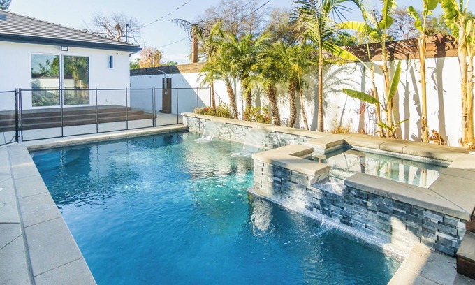 Sherman Oaks House | Amazing modern brand new villa with spa& pool @ heart of LA