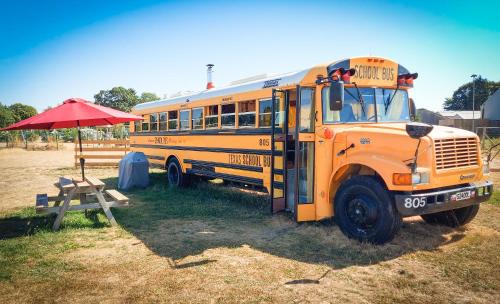 Cheddar Other | American School Bus Glamping - Somerset