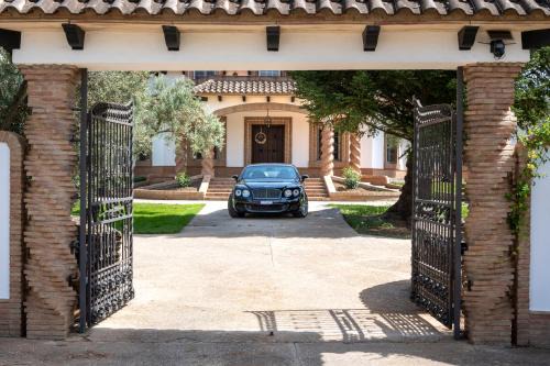 Arriate Villa | Andalusische Luxus-Finca Villa La Almunia Garden Ronda