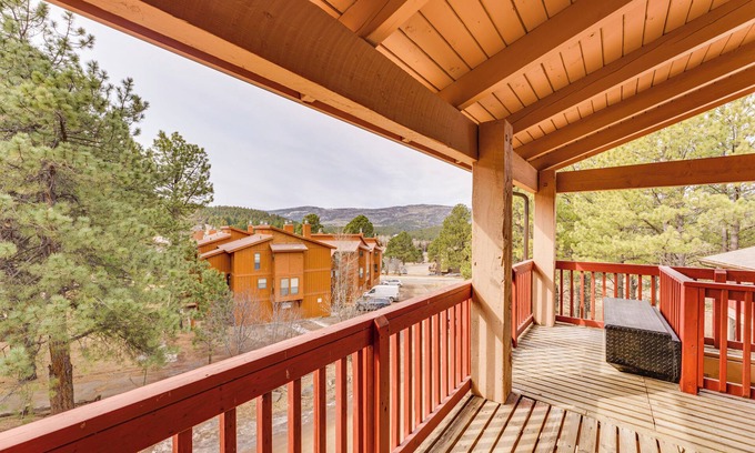 Angel Fire Apartment | Angel Fire Condo < 1/2 Mi to Resort & Bike Park!