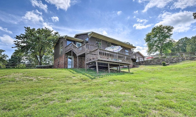 Mammoth Spring House | 'Angler's Ridge' Waterfront Family Getaway!