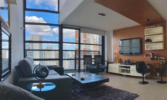 Vila Nova Conceicao Apartment | anyLife Black Duplex Itaim 1811