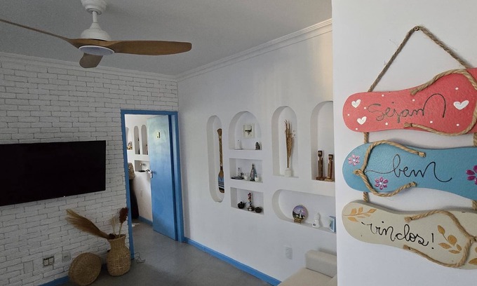 Jardim da Penha Apartment | Ap107 Cozy Space with a Mediterranean Touch